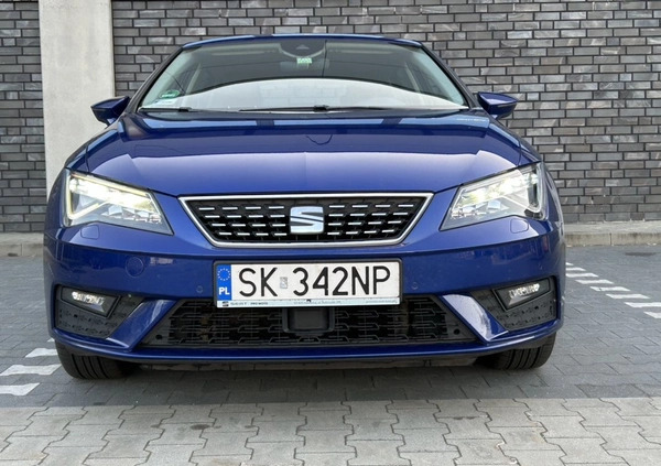 Seat Leon cena 49500 przebieg: 180000, rok produkcji 2018 z Katowice małe 154